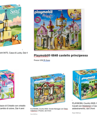 Playmobil Bambina_varie Tipologie