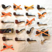 Collezione pipe italiane, danesi inglesi ecc.