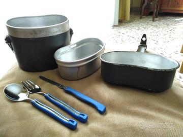 Gavetta e posate pieghevoli