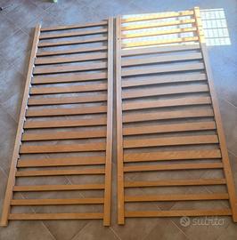 Reti con doghe in legno