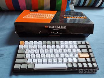 Tastiera meccanica RK84 e pacchetto switch+keycaps