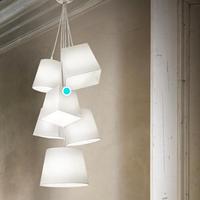 Lampada a sospensione IDEAL LUX HATS SP6