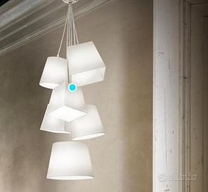 Lampada a sospensione IDEAL LUX HATS SP6