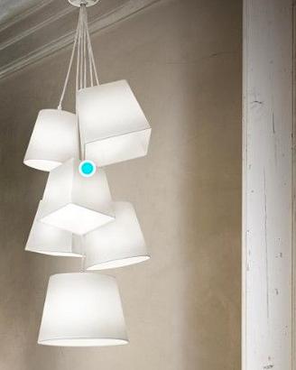 Lampada a sospensione IDEAL LUX HATS SP6