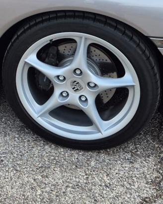 Set Gomme Michelin per Porsche 911 Raggio 18 