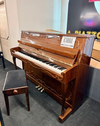 PIANOFORTE VERTICALE VIENNBACH NOCE LUCIDO + PANCH
