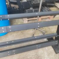 Rastrelliera Porta Manubri Professionale Newform –