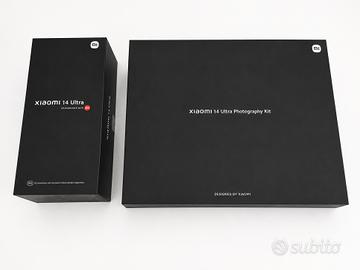 Xiaomi 14 Ultra White – Photography Kit – NUOVO