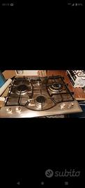 piano cottura 4 fuochi 