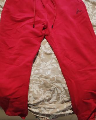 pantalone tuta Jordan rosso 