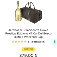 jeroboam 3l con borsa di Ca' del Bosco