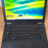 Notebook DELL E7270 ultrabook 8GB RAM DDR4 256 SSD