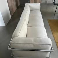 Divano cassina LC3 sfoderabile e poggiapiedi