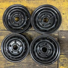 4 - CERCHI IN LAMIERA FORD 6,5X15 5X160 ET60 CB65,