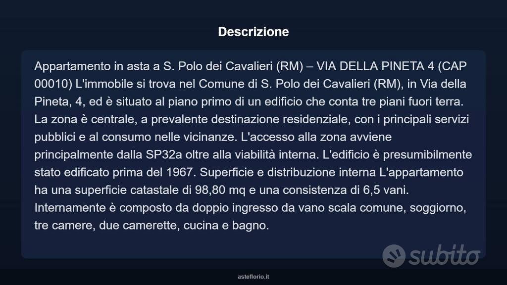 Appartamento – San Polo dei Cavalieri, Roma Capitale - Vista 5