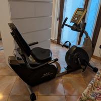 Cyclette reclinata professionale pari al nuovo