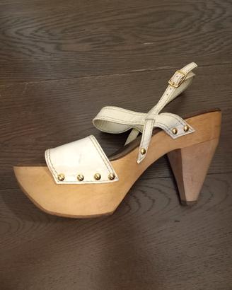Zoccoli in legno Bruno Magli