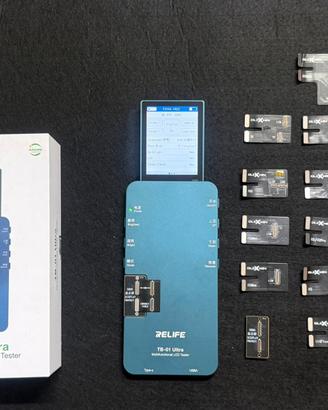 Relife TB 01 Ultra tester display iphone