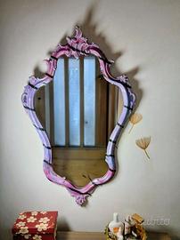Specchio da parete sagomato barocco rococo
