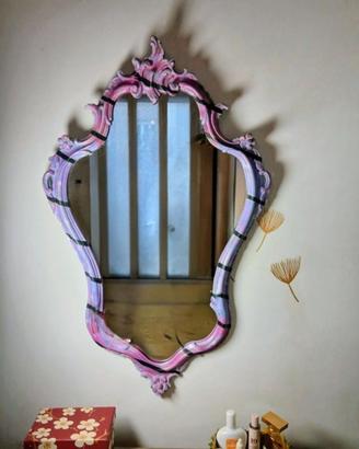 Specchio da parete sagomato barocco rococo