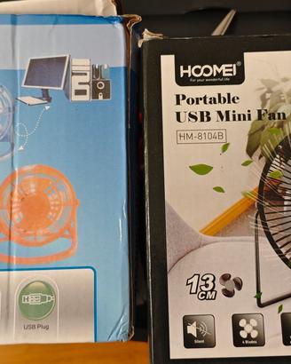 mini ventilatori usb