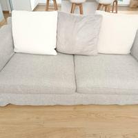Divano letto 3 posti con rivestimento aggiuntivo