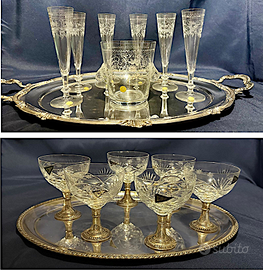 bicchieri in cristallo