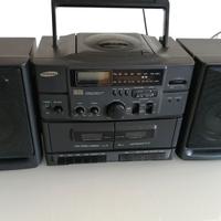 Samsung Boombox stereo PORTATILE vintage
