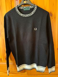 Maglia Fred Perry Uomo Nera