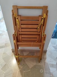 seggiolone legno Foppapedretti 