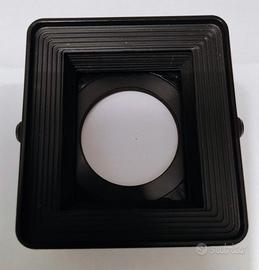 Paraluce quadrato a soffietto con baionetta 52 mm