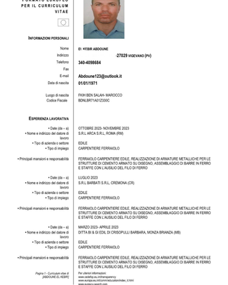 Carpentiere,muratore,autista
