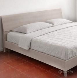 GIROLETTO MATRIMONIALE LEGNO CHIARO