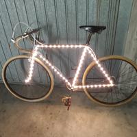lampada bici da corsa anni 70 