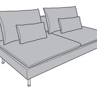 soderhamn 6 cuscini divano ikea@