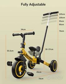 Triciclo 3 in 1 