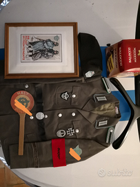 Uniforme polizia tedesca feldjager korps germania