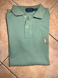Polo Ralph Lauren Custom Slim Fit Verde - Taglia M