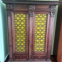 Armadio mobile stile Rinascimento legno