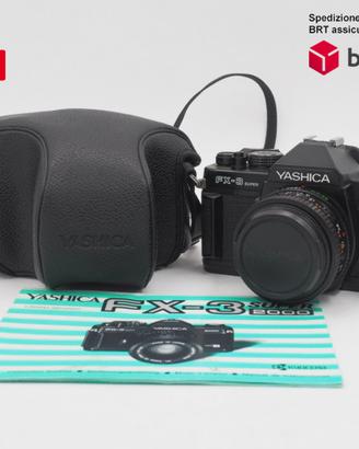 YASHICA FX-3 Super 2000 + YASHICA ML 50 F1.9