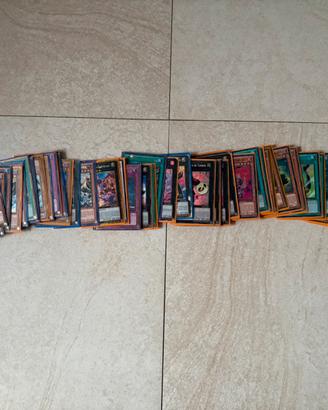Lotto carte rare yu gi oh
