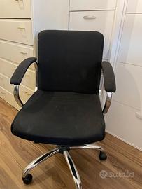 Sedia da ufficio/studio a rotelle