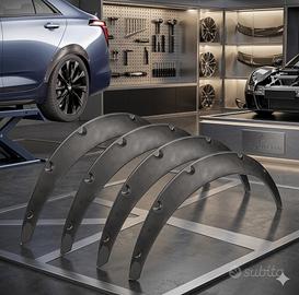 SOPRACCIGLIA RUOTA / PARAFANGHI UNIVERSALI 4 PEZZI