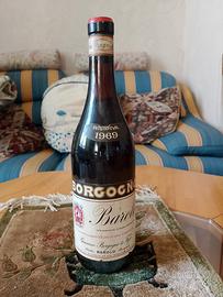 Vino Barolo riserva 1969  BORGOGNO 