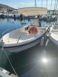 barca open Lazzari 5m + 2 motori + carrello