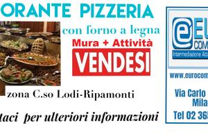 035/23 RISTORANTE PIZZERIA con forno a Legna