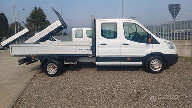 FORD TRANSIT 7 POSTI CASSONE CON GANCIO TRAINO