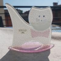 Gattino artigianale vetro di Murano