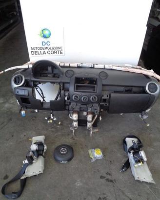 KIT AIRBAG COMPLETO MAZDA 2 Berlina 2° Serie (07>