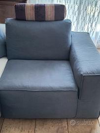 Divano angolare modulabile marca Litter